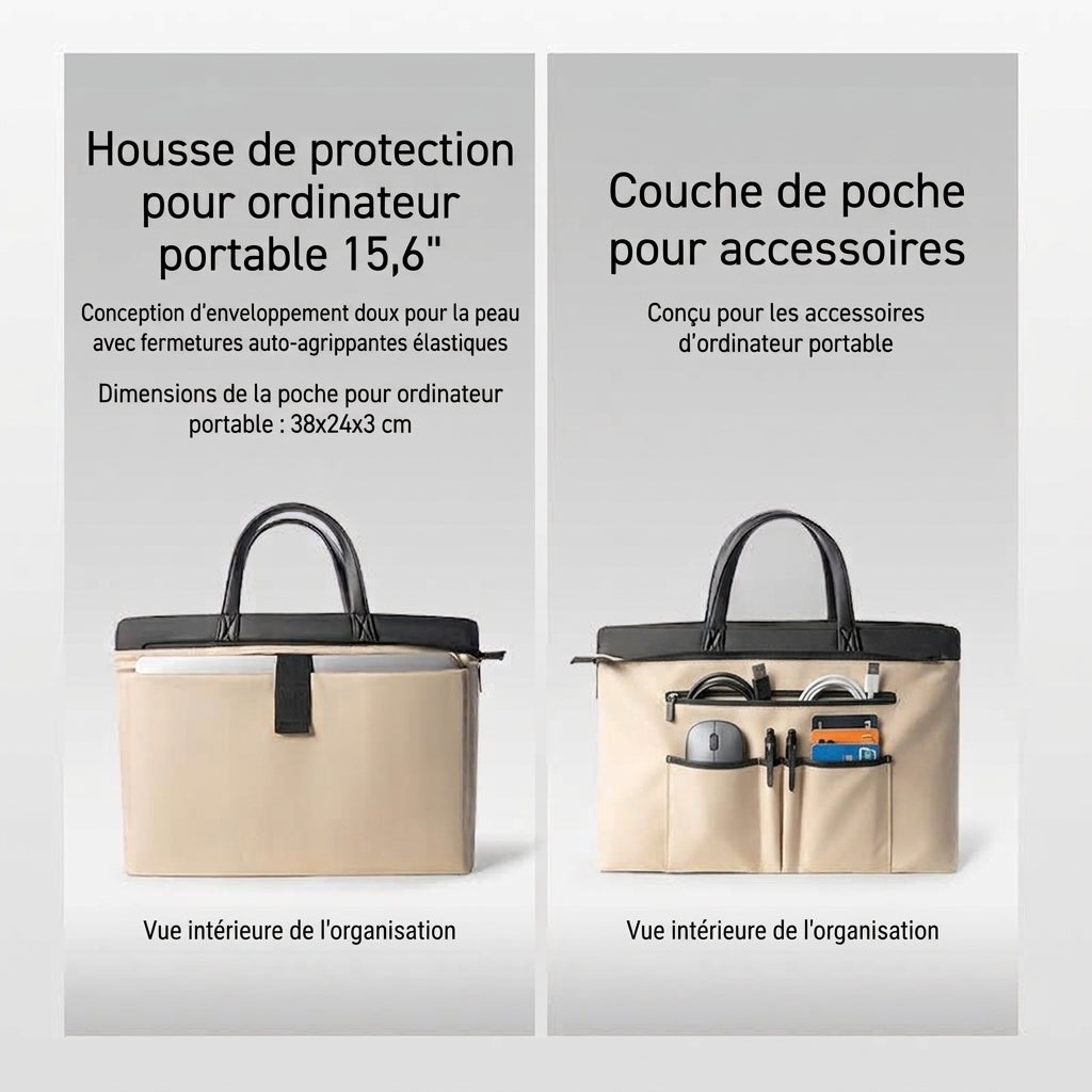 Mallette Professionnelle Mark Ryden – Design Ultra-Slim & Imperméable (15.6")
