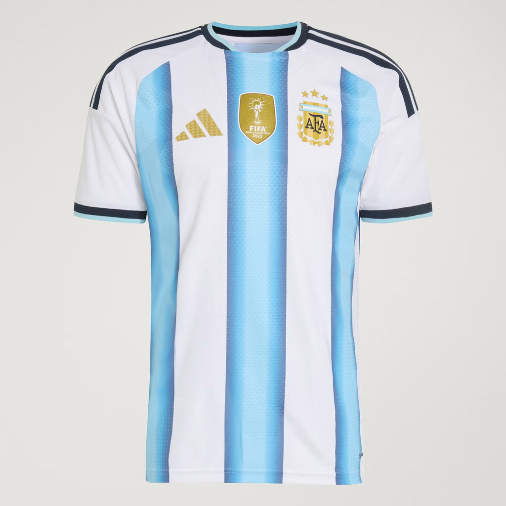 Maillot domicile Argentine 2026 Ethan Business, maillot de football officiel blanc avec logo et détails du design 2026.