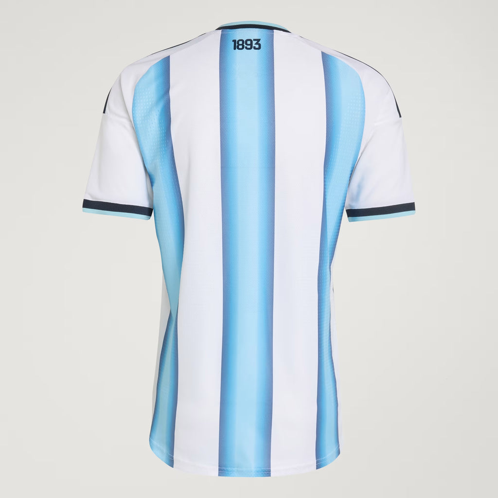 Maillot domicile de l'Argentine 2026 Ethan Business, édition premium, design officiel blanc, maillot de football authentique.