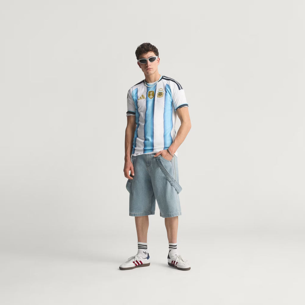 Maillot domicile de l'Argentine 2026, édition premium officiel, maillot de club blanc avec logo officiel, Ethan Business