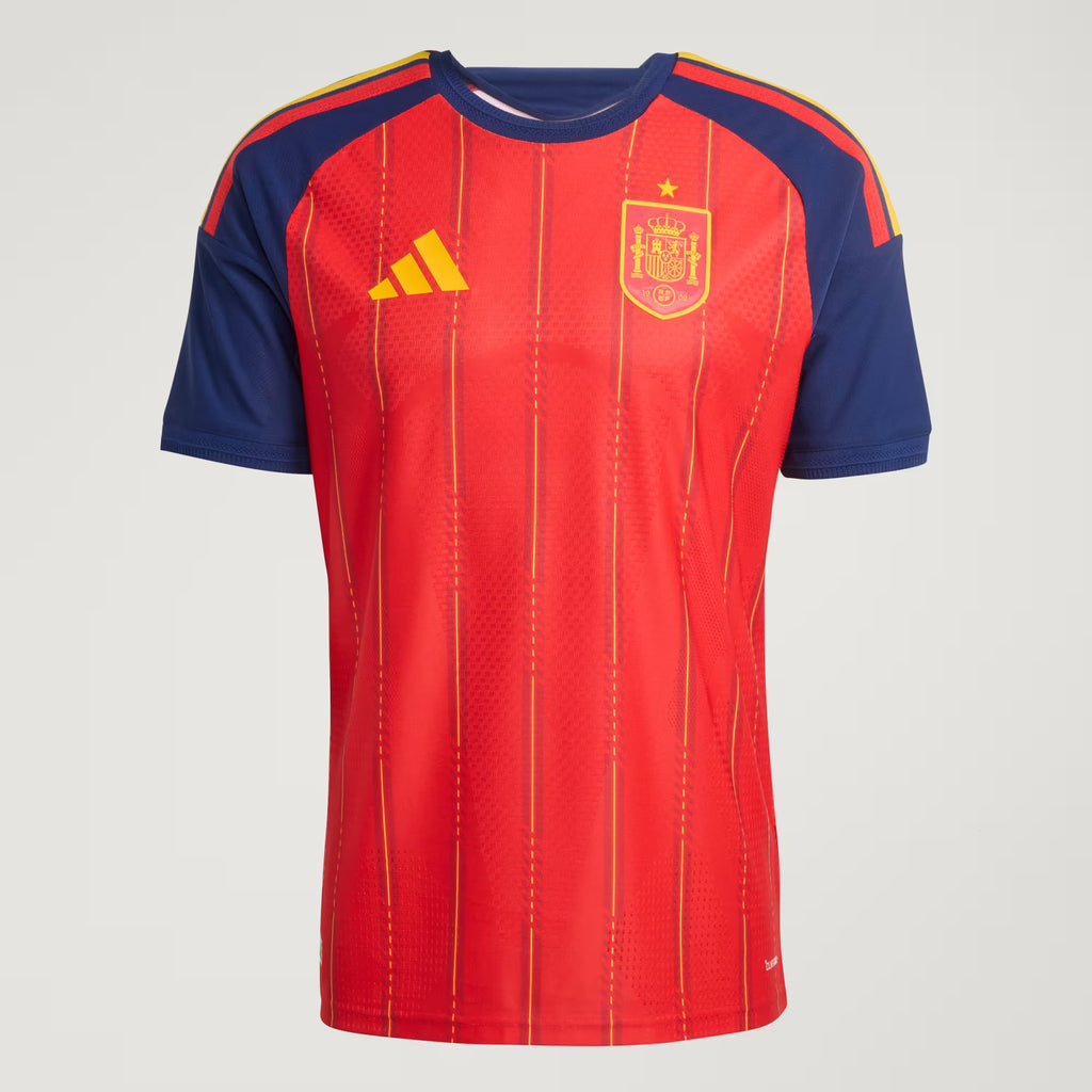Maillot domicile de l'Espagne 2026 officiel, design premium rouge pour club, par Ethan Business, authentique et moderne