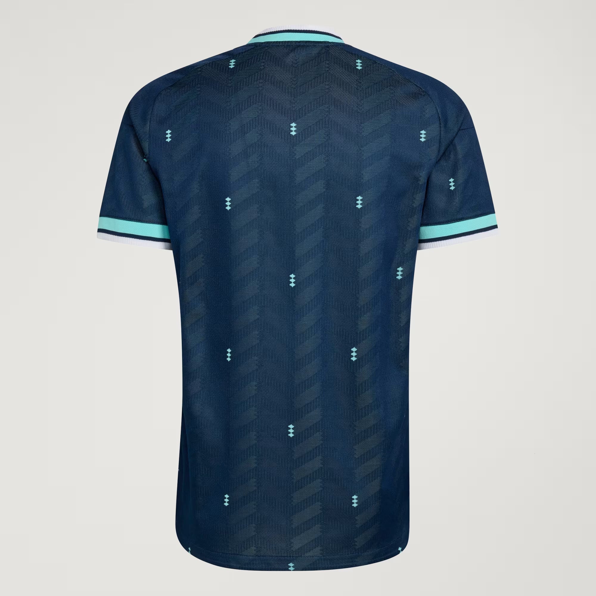 Maillot extérieur de l'Allemagne 2026 officiel, design authentique bleu de la marque Ethan Business, pour fans de football.